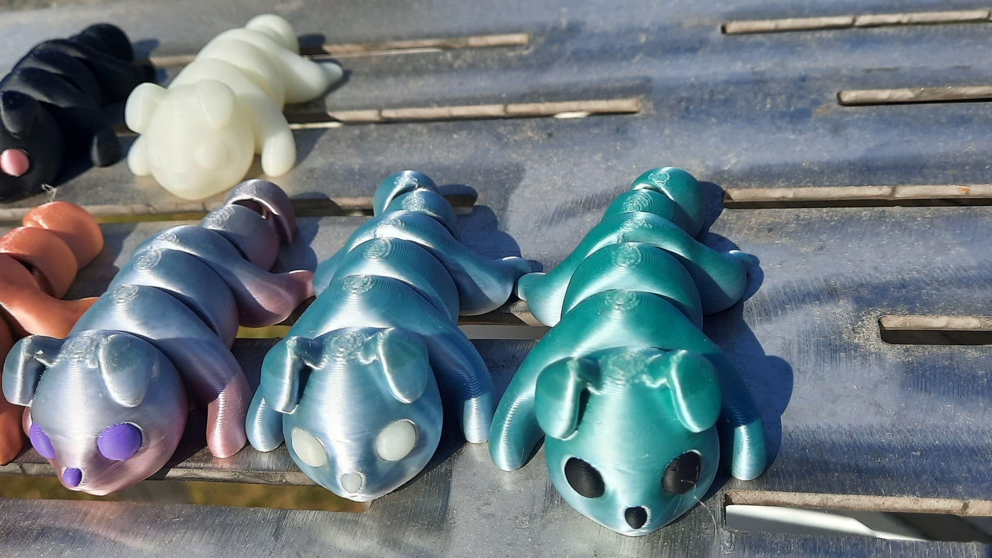 Cute articulating puppies