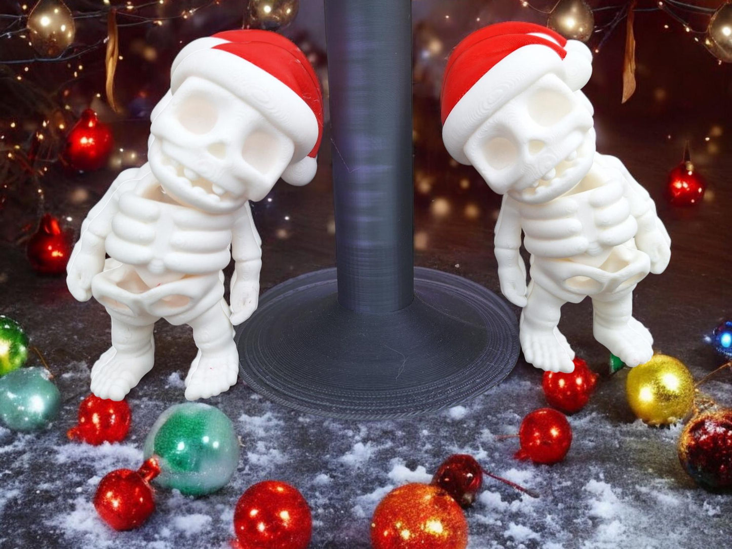 Rise of the Christmas Santa Skeleton