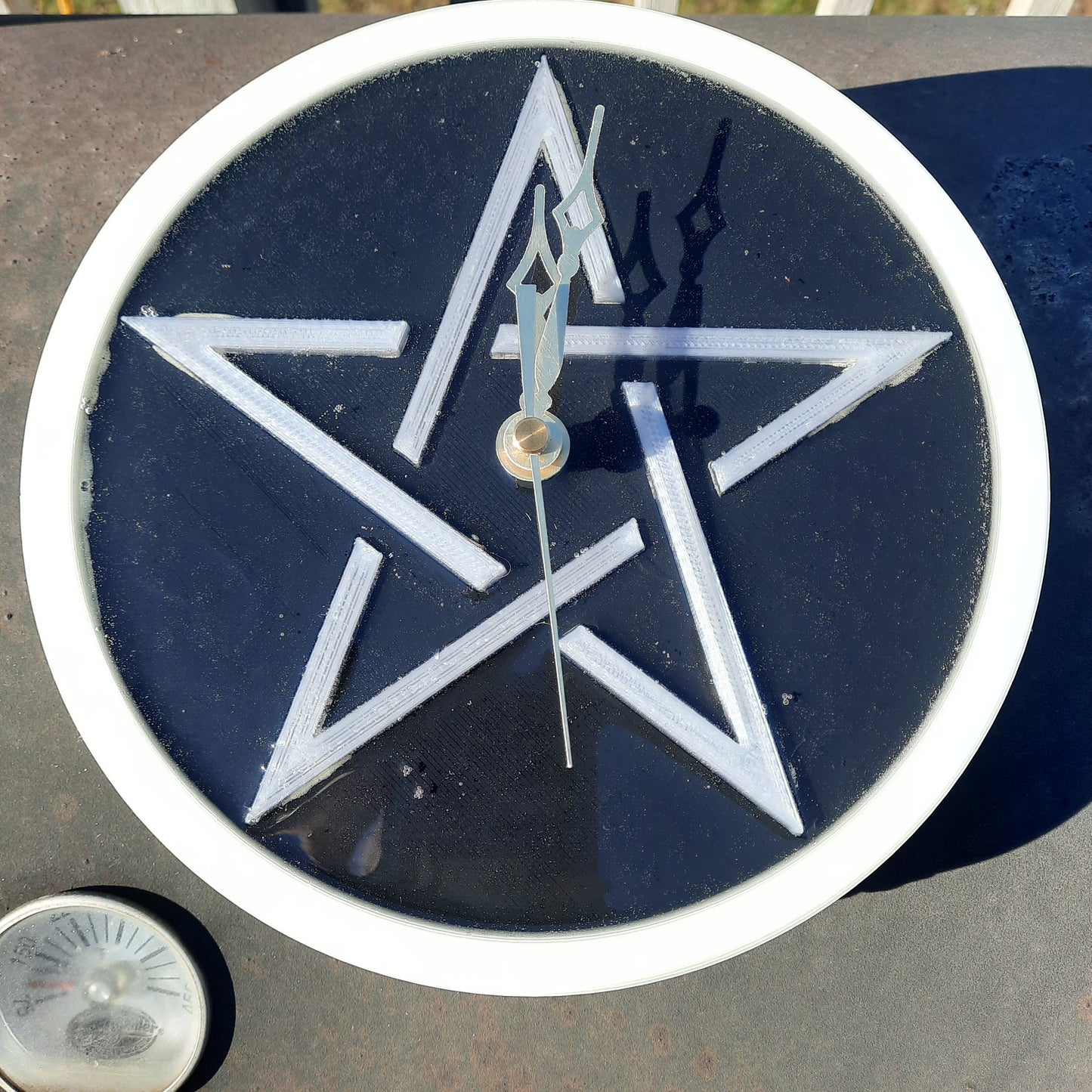 3D printed Pentacle Clock
